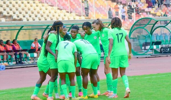Super Falcons narrowly defeat Cameroon, now qualify to face South Africa in Paris Olympics.