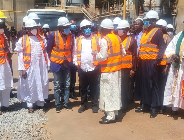 Hon Min at BUA factory