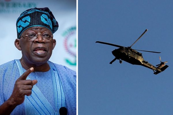 Tinubu Orders Intensified Search and Military Support for Helicopter Crash Rescue Effort