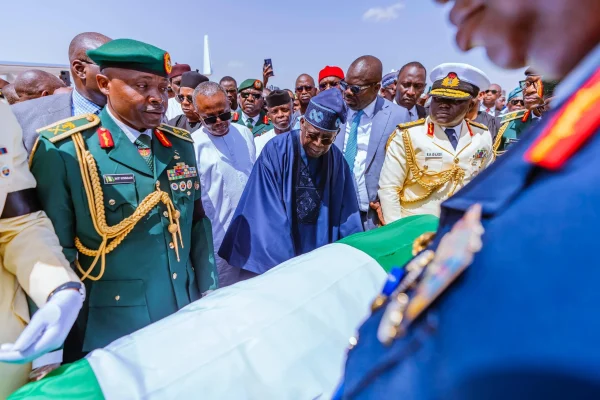 Buhari Laid to Rest in Daura as Tinubu, Osinbajo, Shettima, Others Pay Final Respects