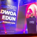 Adwoa Edun Receives Arise News African Woman of Impact Award Adwoa Edun Receives Arise News African Woman of Impact Award