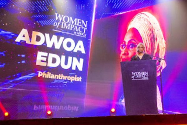 Adwoa Edun Receives Arise News African Woman of Impact Award